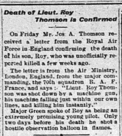 Port Elgin Times, December 4, 1918